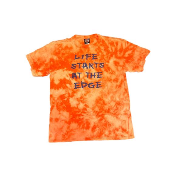 Harley Davidson Motorcycle Academy Bleached Tee - Picture 1 of 3